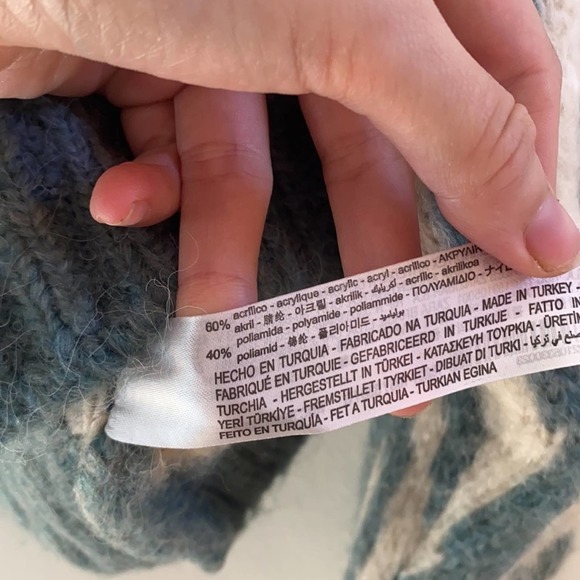 Zara NWT Jacquard Knit Animal Print Sweater - Picture 6 of 6